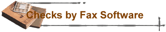 Checks by Fax Software